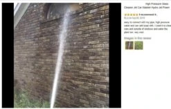 Merkloos Hogedruk-waterjet-Waterspuit-tuinslang | Spuitpistool Aansluiting Op Tuinslang | Hogedruk Waterpistool, Bevestiging Voor Tuinsproeier- Auto Wassen- Terras/tuin Reiniger -Tuingereedschaps winkel 1200x769 4