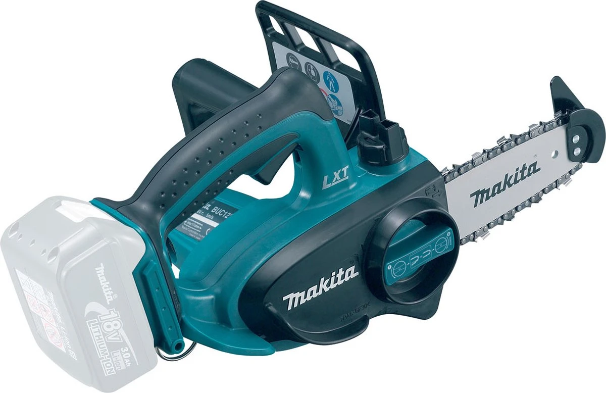 Makita DUC122ZK 18V Li-Ion Accu Kettingzaag Body In Koffer - 115mm 4 Makita DUC122ZK 18V Li-Ion Accu Kettingzaag Body In Koffer - 115mm - Afbeelding 2