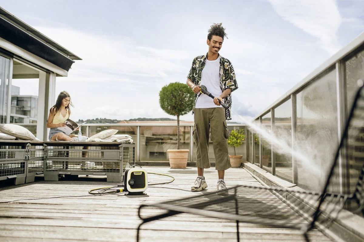 Kärcher K Mini Plus Hogedrukreiniger - 1400W - 360 L/u - Incl. Extra Dunne PremiumFlex Slang 8 Kärcher K Mini Plus Hogedrukreiniger - 1400W - 360 L/u - Incl. Extra Dunne PremiumFlex Slang - Afbeelding 6