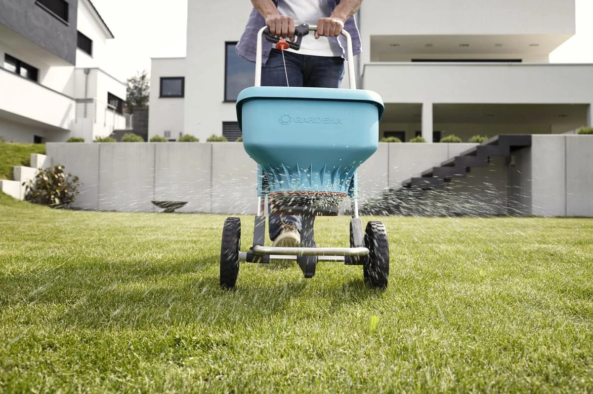 GARDENA Strooiwagen XL Strooikar - 800m2 - 18 Liter 6 GARDENA Strooiwagen XL Strooikar - 800m2 - 18 Liter - Afbeelding 4