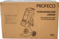 Profeco Stille Hakselaar 2000W - Tuinhakselaar - Versnipperaar Voor 45mm Takdikte - Incl. 50 Liter Opvangzak En Veilige Duwstok 28 Profeco Stille Hakselaar 2000W - Tuinhakselaar - Versnipperaar Voor 45mm Takdikte - Incl. 50 Liter Opvangzak En Veilige Duwstok -Tuingereedschaps winkel 1200x800 2
