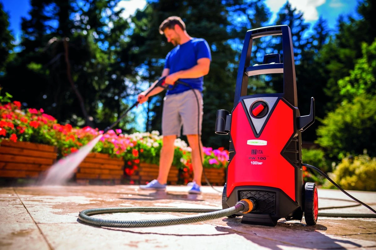 Levita PW100 Elektrische Hogedruk Reiniger - 100 Bar - 1400W 7 Levita PW100 Elektrische Hogedruk Reiniger - 100 Bar - 1400W - Afbeelding 5