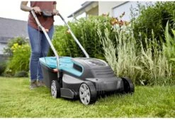 GARDENA - PowerMax 32/36V P4A Ready To Use Set - Grasmaaier (gemotoriseerd) - Maaihoogte 60mm - Snijbreedte 32 Cm -Tuingereedschaps winkel 1200x823 2