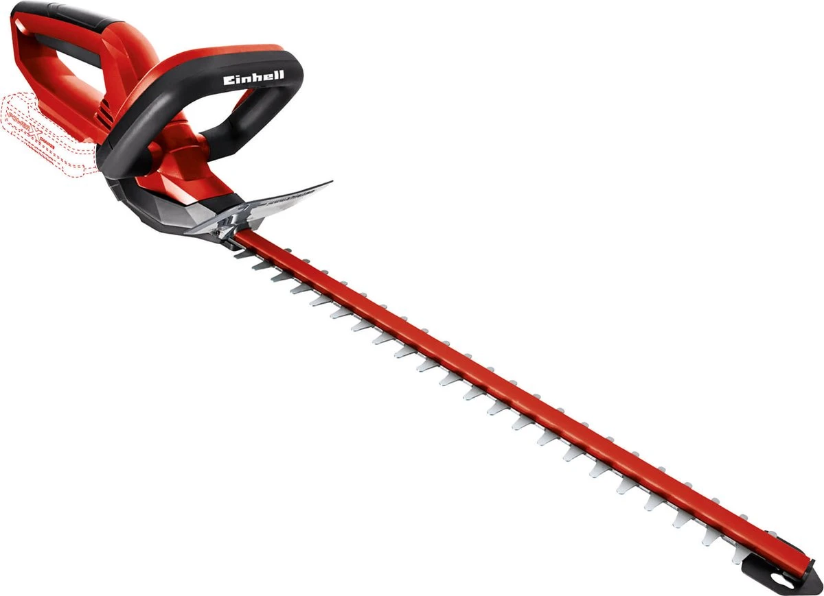 Einhell Accu Heggenschaar GE-CH 1846 Li-Solo Power X-Change (Li-Ion - 18 V - 46 Cm Zaaglengte - 15 Mm Tandafstand - Ergonomische Handgreep - Zonder Accu En Lader) 3 Einhell Accu Heggenschaar GE-CH 1846 Li-Solo Power X-Change (Li-Ion - 18 V - 46 Cm Zaaglengte - 15 Mm Tandafstand - Ergonomische Handgreep - Zonder Accu En Lader)