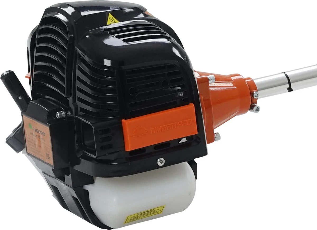 TIMBERPRO - Bosmaaier 2-in-1 - Benzine - Draad En Mes - 52 Cm³ - 3,0 PK. 4 TIMBERPRO - Bosmaaier 2-in-1 - Benzine - Draad En Mes - 52 Cm³ - 3,0 PK. - Afbeelding 2