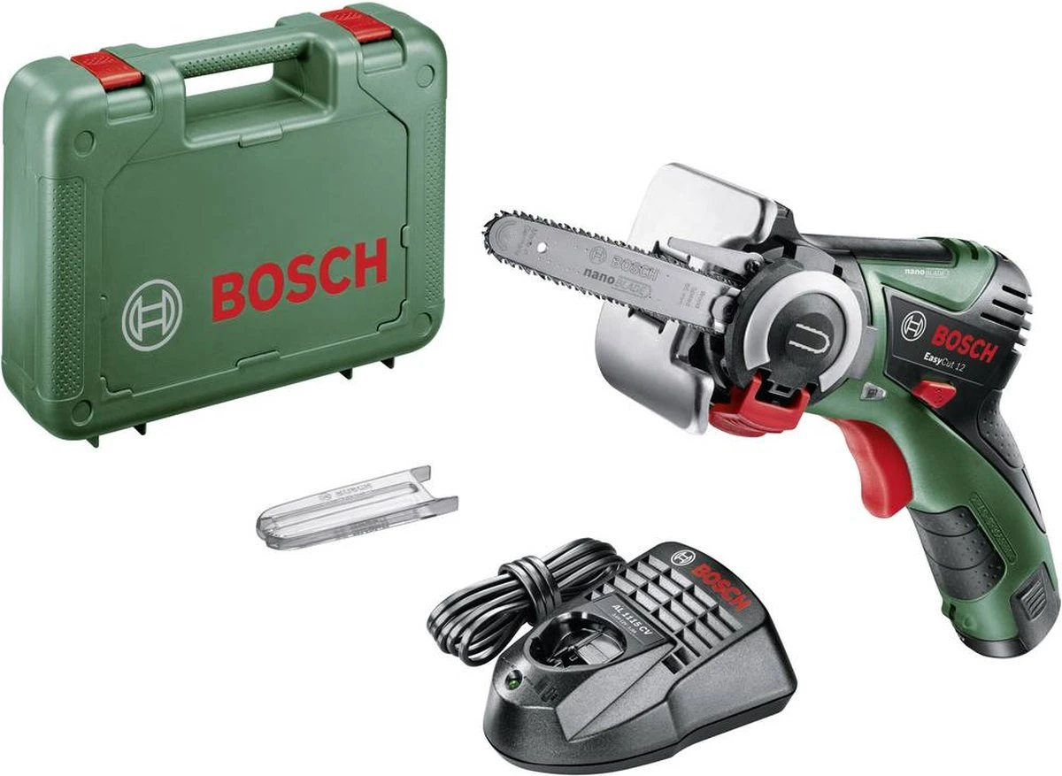 Bosch EasyCut 12 Accu Microkettingzaag - Met 1 X 12 V Accu En Lader 11 Bosch EasyCut 12 Accu Microkettingzaag - Met 1 X 12 V Accu En Lader - Afbeelding 9