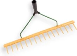 Excellent - Blad Hark - Polyhark Recht Rand - Tuin En Gazon Hark - Handhark - Grashark - Hark Zonder Steel - 16 Tanden - Rood - 65 CM -Tuingereedschaps winkel 1200x881 1