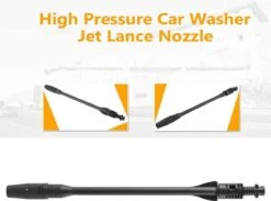 Merkloos 140 Bar Hogedrukspuitlans - Hogedrukreiniger Kärcher-opzetstuk - Verstelbare Sproeikop Voor Karcher Hogedrukreiniger - Accessoire Voor Karcher K1 K2 K3 K4 K5 K6 K7 -Tuingereedschaps winkel 1200x889 1