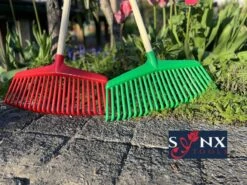 Synx Tools Gazonhark Bladhark 23 Tanden Hark - Harken - Grashark- Gazon - Kunststof Blauw/groen -Met Steel 120cm -Tuingereedschaps winkel 1200x899 9