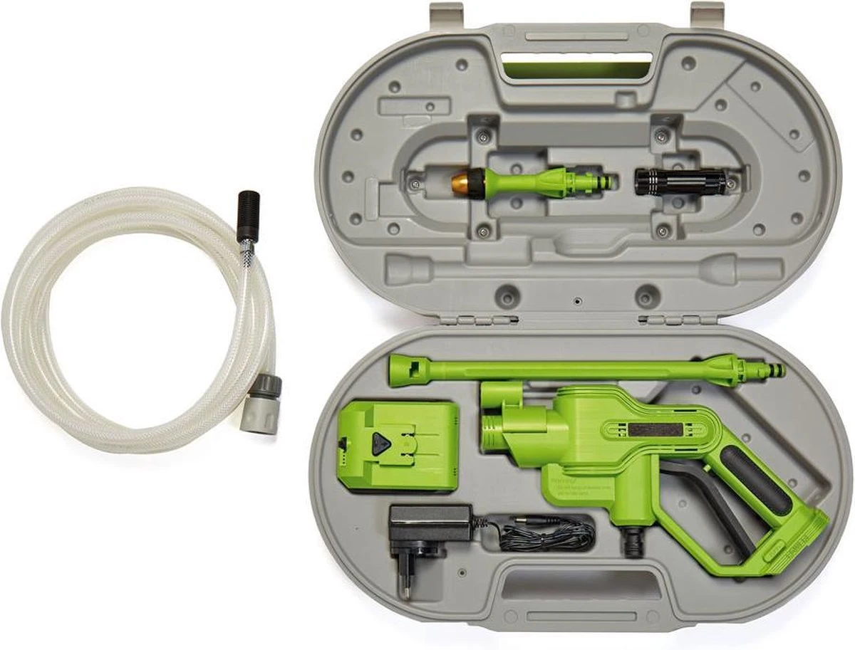 Aqua2go GD900 Draagbare Hogedrukreiniger - Mobiele Reiniger - Drukreiniger 4 Aqua2go GD900 Draagbare Hogedrukreiniger - Mobiele Reiniger - Drukreiniger - Afbeelding 2