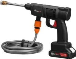 Merkloos Elektrische Accu-Hogedrukreiniger - 1.2mpa - Multifunctioneel Mondstuk - Draagbaar Oplaadbaar Snoerloos - Reinigingsspuitpistool - Met Rijke Accessoires - Voor Auto, Tuin, Terras, Raam - Zwart 24 Merkloos Elektrische Accu-Hogedrukreiniger - 1.2mpa - Multifunctioneel Mondstuk - Draagbaar Oplaadbaar Snoerloos - Reinigingsspuitpistool - Met Rijke Accessoires - Voor Auto, Tuin, Terras, Raam - Zwart -Tuingereedschaps winkel 1200x935 4