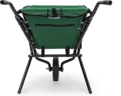 Relaxdays Kruiwagen Opvouwbaar - Inklapbare Tuinwagen - Vouwkruiwagen - Groen - 50 L -Tuingereedschaps winkel 1200x948 1