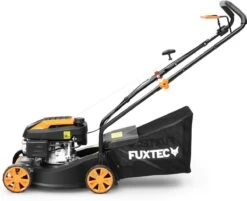FUXTEC Grasmaaier Benzine - 41cm - 80cc - Duwmaaier - Opvangbak 45L - FX-RM4180 14 FUXTEC Grasmaaier Benzine - 41cm - 80cc - Duwmaaier - Opvangbak 45L - FX-RM4180 -Tuingereedschaps winkel 1200x976