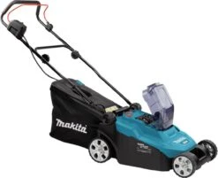 Makita Grasmaaier - DLM382CM2 - 2x18 V - 38 Cm - Incl. 4,0 Ah Accu (2 St) En Duolader -Tuingereedschaps winkel 1200x978