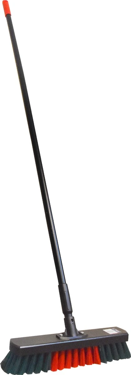 Vikan Bezem Met Steel - Bezem 44 Cm - Steel 156 Cm - Hard Voor Buiten En Binnen 3 Vikan Bezem Met Steel - Bezem 44 Cm - Steel 156 Cm - Hard Voor Buiten En Binnen