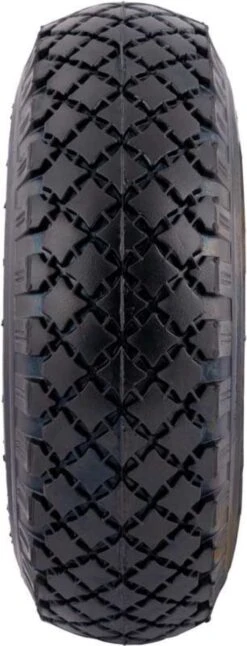 Benson Bolderkarwiel Steekwagenwiel Met Luchtband 3.00-4 | Asgatdiameter 20mm Rollager | Hoogte Wiel 26cm -Tuingereedschaps winkel 459x1200