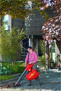 WOLF-Garten Elektrische Bladblazer LBV 2600 E - Motor 2600 Watt - Opvangzak 50 Liter - Reductie Ratio 10:1 -Tuingereedschaps winkel 802x1200