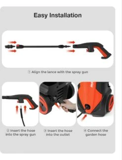 Merkloos Home Hogedrukreiniger - 2100W - 165 Bar - Met Verstelbare Nozzles Slanghaspel 5m Netsnoer 10m Slang - Voor Reiniging Huis Auto Tuin 23 Merkloos Home Hogedrukreiniger - 2100W - 165 Bar - Met Verstelbare Nozzles Slanghaspel 5m Netsnoer 10m Slang - Voor Reiniging Huis Auto Tuin -Tuingereedschaps winkel 914x1200 4