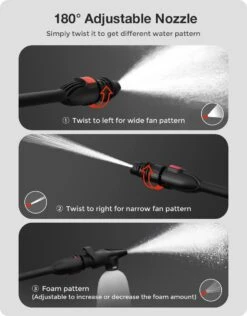 Merkloos Home Hogedrukreiniger - 2100W - 165 Bar - Met Verstelbare Nozzles Slanghaspel 5m Netsnoer 10m Slang - Voor Reiniging Huis Auto Tuin 19 Merkloos Home Hogedrukreiniger - 2100W - 165 Bar - Met Verstelbare Nozzles Slanghaspel 5m Netsnoer 10m Slang - Voor Reiniging Huis Auto Tuin -Tuingereedschaps winkel 939x1200 4