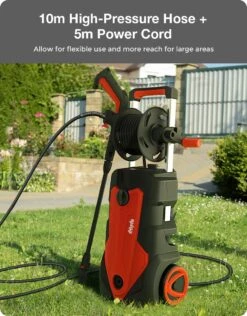 Merkloos Home Hogedrukreiniger - 2100W - 165 Bar - Met Verstelbare Nozzles Slanghaspel 5m Netsnoer 10m Slang - Voor Reiniging Huis Auto Tuin 22 Merkloos Home Hogedrukreiniger - 2100W - 165 Bar - Met Verstelbare Nozzles Slanghaspel 5m Netsnoer 10m Slang - Voor Reiniging Huis Auto Tuin -Tuingereedschaps winkel 939x1200 5